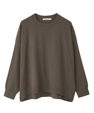 AMERICAN HOLIC バイパチルーズニットプルオーバー モカ