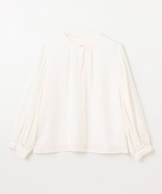 ANY 【洗濯機可/2WAY】プリーツスリーブブラウス オフ