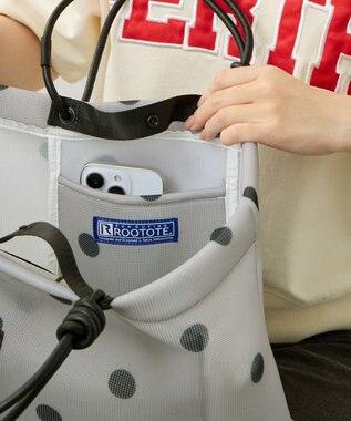 ROOTOTE 3564【ルートート】SC.ミディアム.ウエッファ-C 06：ドット・グレー