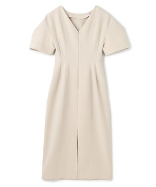 uncrave プルーフダブルクロス ワンピース グレージュ