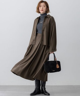 23区 バートップ スネークチェーン ネックレス ゴールド系