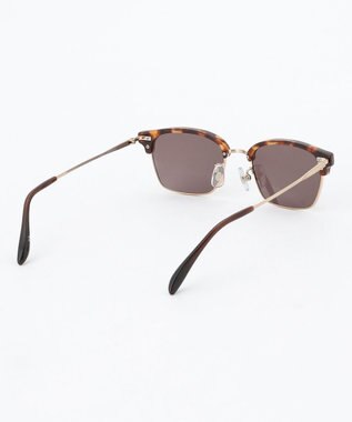 JOSEPH HOMME 【鯖江製】サングラス スクエア ダークブラウン系