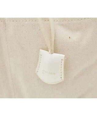 genten サスカットバスケット手提げバッグ＜S＞ シロ