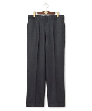 J.PRESS MEN 【J.PRESS ORIGINALS】Peppin Merino Saxony Piped Stem Trousers / Japan Made グレー系