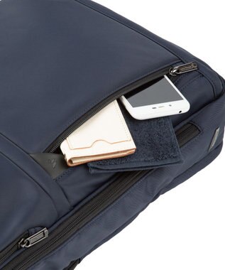 ACE BAGS & LUGGAGE World Traveler サビオ ビジネスリュック B4サイズ 15.6インチPC収納 ２気室 65342 ワールドトラベラー ネイビー