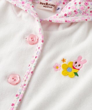 MIKI HOUSE HOT BISCUITS ポンチョギフトセット【BOX付き】 ピンク