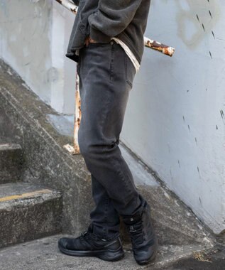 WEGO スリムフィットデニムパンツ デニムブラックソノタ