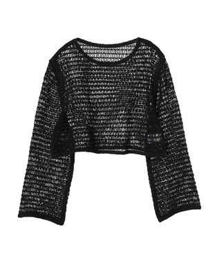 Green Parks ・ＳＵＧＡＲ　ＳＰＯＯＮ　クロシェロングスリーブ Black