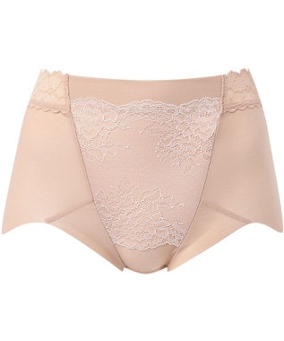 Wing 補整ショーツ 適度におなかとヒップをととのえる よく伸びる綿混素材(身生地) 【Ｐパンツ】 はきこみ丈ふかめ KJ4221 ウイング／ワコール