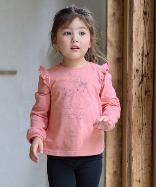 ANY KIDS 【WEB限定】7days プリント 長袖Tシャツ