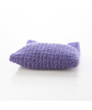 UNBILLION カシュカシュ cachecache / 柄編みニットショッパーバッグ ラベンダー