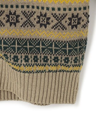 J.PRESS MEN 【J.PRESS &】サマーフェアアイル カーディガン ベージュ系9