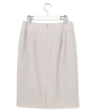 ICB レーヨンライクトロ タイトスカート ライトグレー