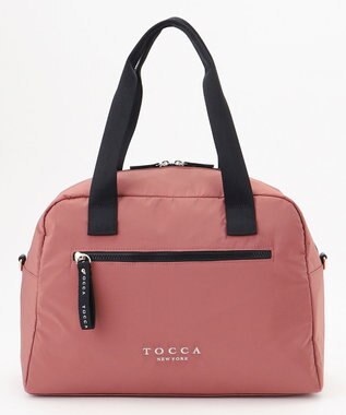 TOCCA 【WEB＆一部店舗限定】【A4サイズ対応】CAROVANA BOSTON ボストンバッグ ピンク系