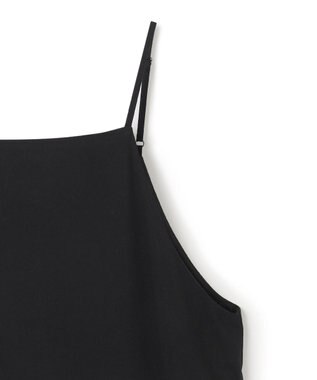 ANY L 【セットアップ可能/UVケア/接触冷感/ストレッチ】イージーケアライトストレッチワンピース ブラック