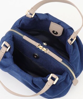 LA BAGAGERIE ナチュラルタックトート　mini ネイビー