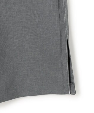 ICB 【WEB＆一部店舗限定】SerikaWorsted ノースリーブスキッパーブラウス ミディアムグレー