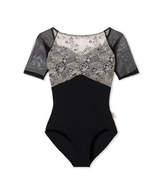 Chacott 【Nela ライン】ハーフスリーブレオタード