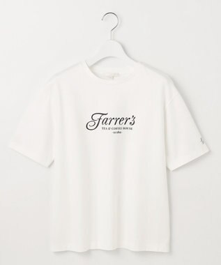 自由区 L 【洗える】グラフィックロゴ Tシャツ オフ×ブラック