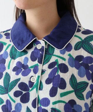 UCHINO マシュマロガーゼ グレープレディスパジャマOA ヴァイオレット