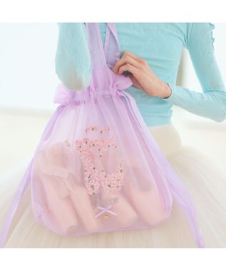 Chacott ♪【MAY NAGAHISA】May シアートトバッグ アイリス