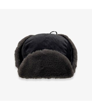 林八百吉商店 un chapeau  コーデュロイアビエイター グレー