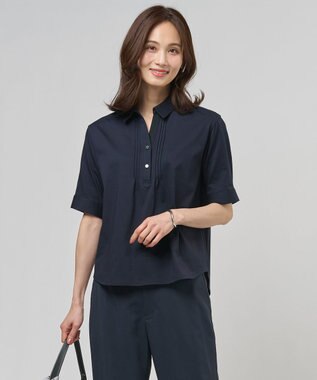 J.PRESS LADIES ドライコットン ポロ カットソー