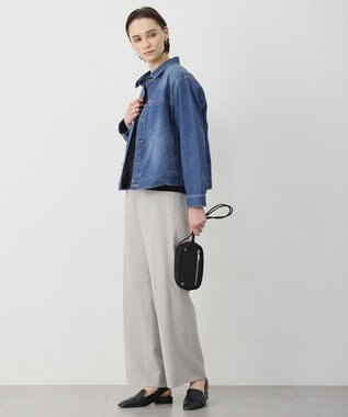 ICB 【先行予約】 ライトストレッチデニム ジャケット ブルーデニム