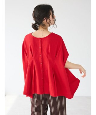 CRAFT STANDARD BOUTIQUE 前後2WAYタックプルオーバー Red