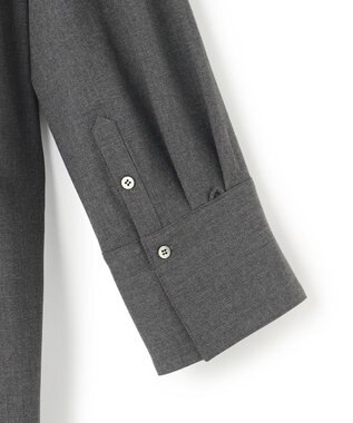 uncrave TRツイル BIGシャツ チャコール