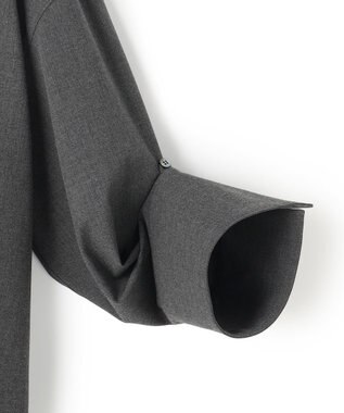 uncrave TRツイル BIGシャツ チャコール