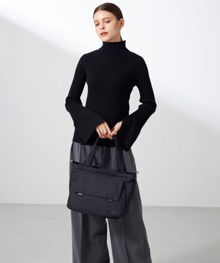 Y'SACCS ダブルタブ　トラベル2WAYトートバッグ ブラック