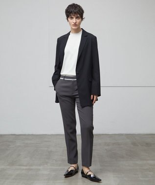 BEIGE， 【洗える】VALOIS / ドッキングニット Ecru