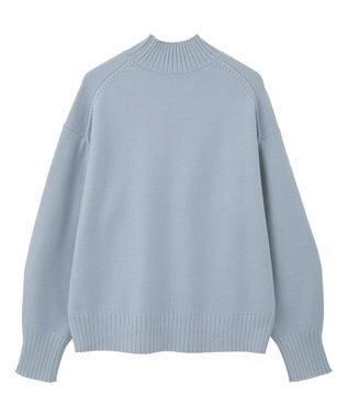 YECCA VECCA ワイドリブニット Light Blue