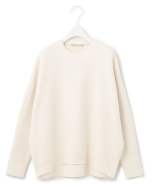 ICB L 【洗える】 ポリエステルシェニール プルオーバー オフホワイト系