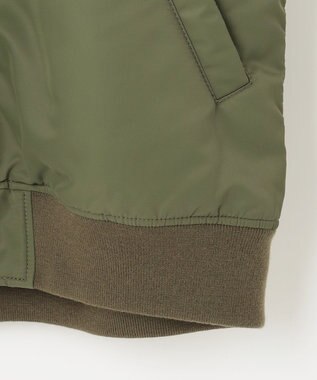 NAVE ボアスリーブ 2WAY MA-1 カーキ系