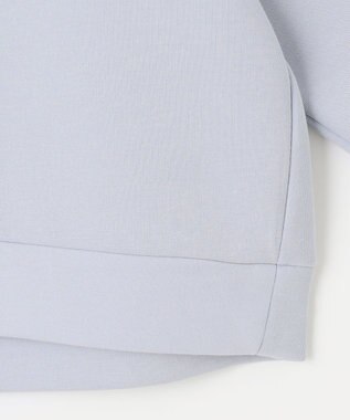 組曲 L ダンボールジャージー ショート丈プルオーバー サックスブルー系