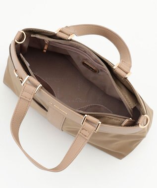 LA BAGAGERIE コンビ2WAYトートバッグ Sサイズ ベージュ