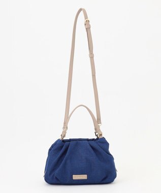 LA BAGAGERIE ナチュラルタックトート　mini ネイビー