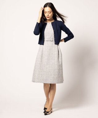 TOCCA 【洗える】DEW カーディガン ネイビー系