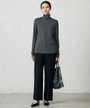 自由区 【SHIHOさん着用】シアーツイストインナー トップス スレート