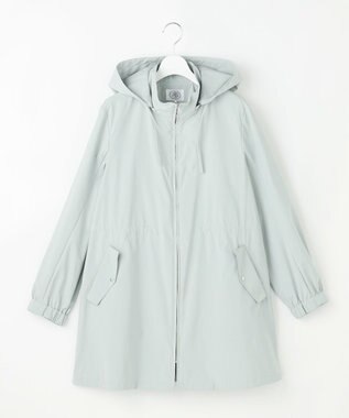 J.PRESS LADIES 【2way】Artirosa ロング丈 コート スモーキーミント系