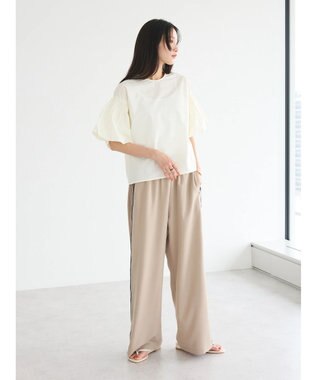 CRAFT STANDARD BOUTIQUE 袖バルーンブラウス Ivory