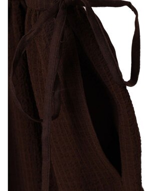 Green Parks ■ＥＳＣＡＲ　ドロストギャザーワンピース Black