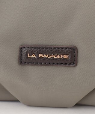 LA BAGAGERIE タック2WAYショルダーバッグ グレージュ