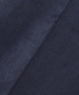 JOSEPH ABBOUD 【ストレッチ/スウェードタッチ/JAPAN素材】 ストレッチスウェード パンツ ネイビー系