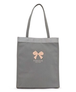TOCCA PUFFY ICON SUBBAG サブバッグ【星風まどかさん着用】 グレー×リボン