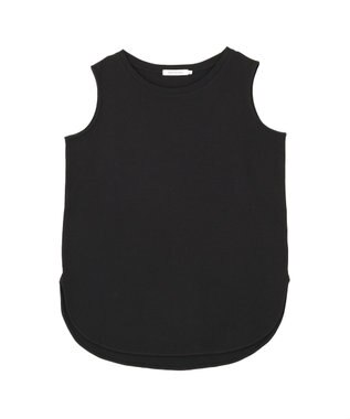 AMERICAN HOLIC ラウンドヘムタンクトップ Black