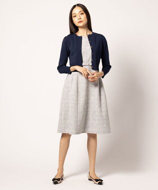 TOCCA 【洗える】DEW カーディガン ネイビー系