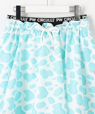 PW CIRCULUS 【ペチパンツ付】【WOMEN】アニマルドットフレアスカート ゴルフウェア レディース ブルー系5